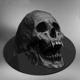 Vintage Ring Stainless Steel Vampire Skull