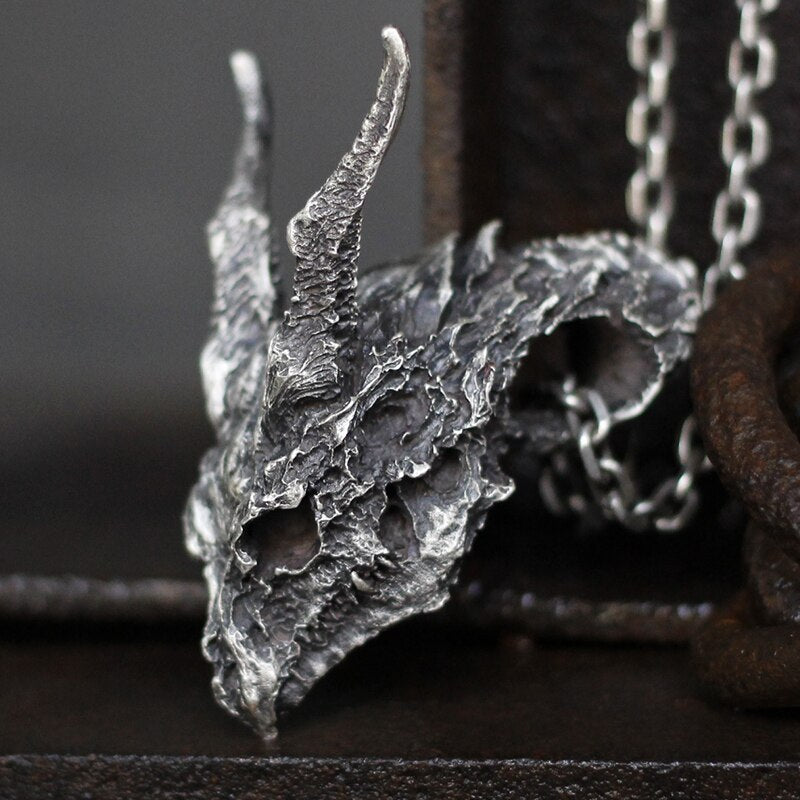 Dragon Skull Pendant