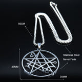 Stainless Steel Necklace Satanic Pendant Cthulhu