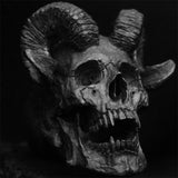 Satan Ring Goat Skull