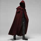 Medieval Men Knight Pirate Cloak, Gothic Retro Hooded Cloak, Capes Long Robes, Jackets Carnival Halloween Cosplay Costumes A-3256802974091188
