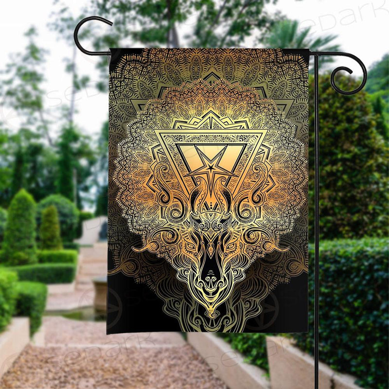 PENTAGRAM DEMON BAPHOMET SDN-1024 Flag