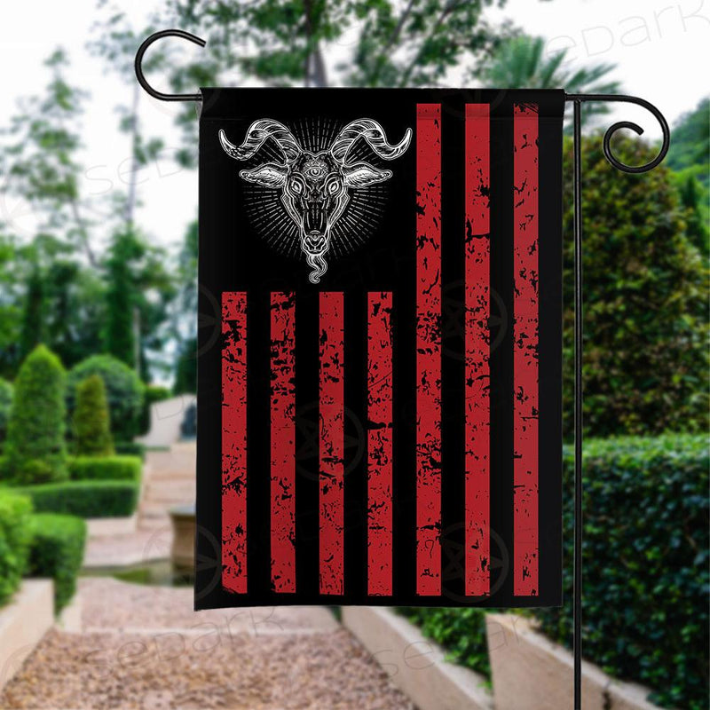 Sigil Of Baphomet Red SED-0212 Flag