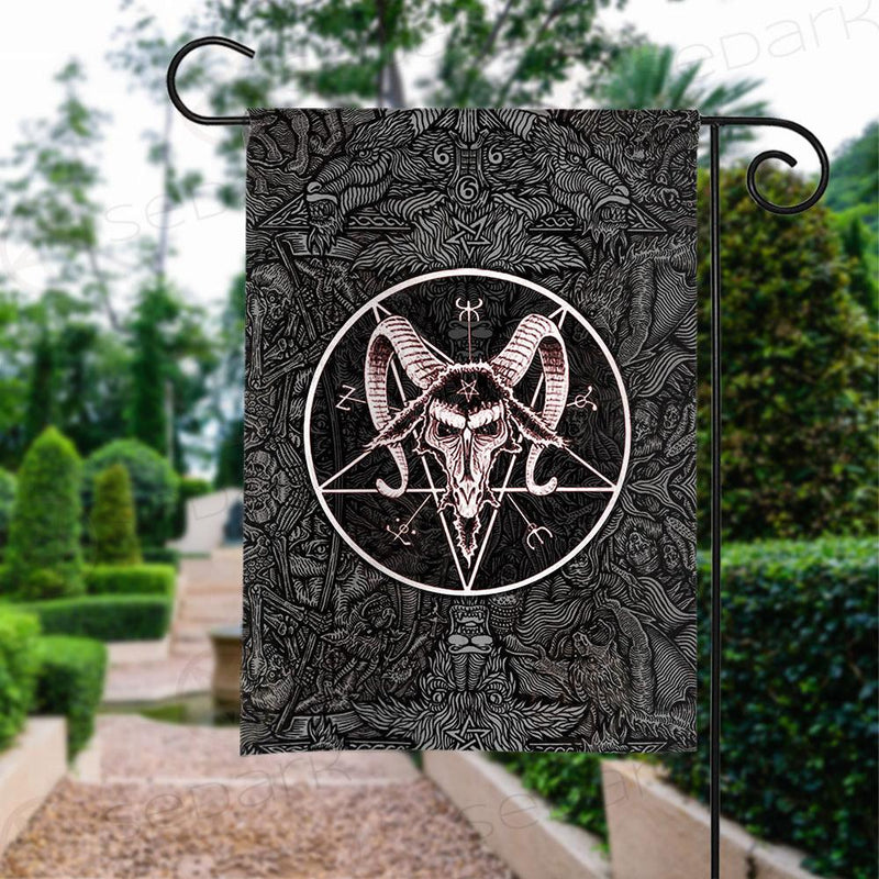 Head Pentagram SED-0253 Flag