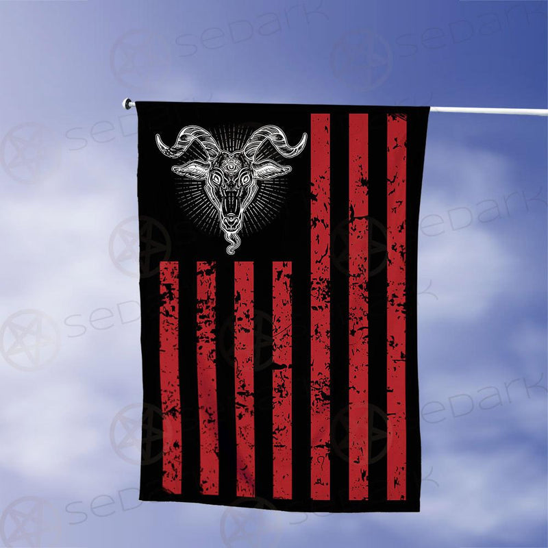 Sigil Of Baphomet Red SED-0212 Flag