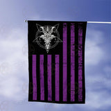 Sigil Of Baphomet Purple SED-0213 Flag