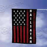 Hail Satan SED-0215 Flag