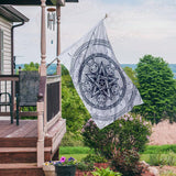 GOAT SKULLS AND STAR RAYS SDN-1015 Flag