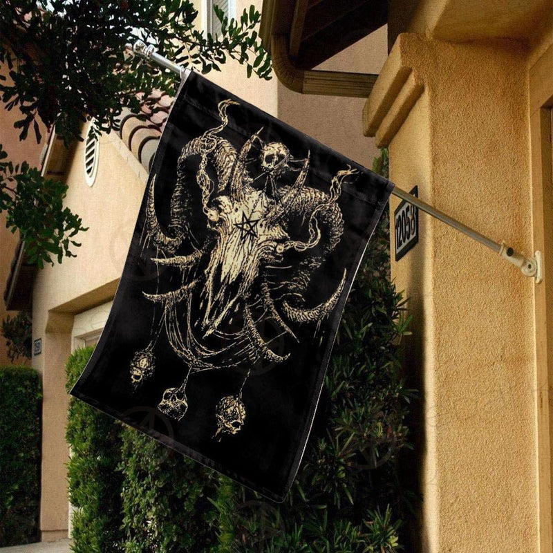 Nigredo Lucifer Satanas SED-0252 Flag