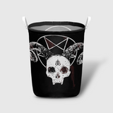 Satanic Goat Head Laundry Basket