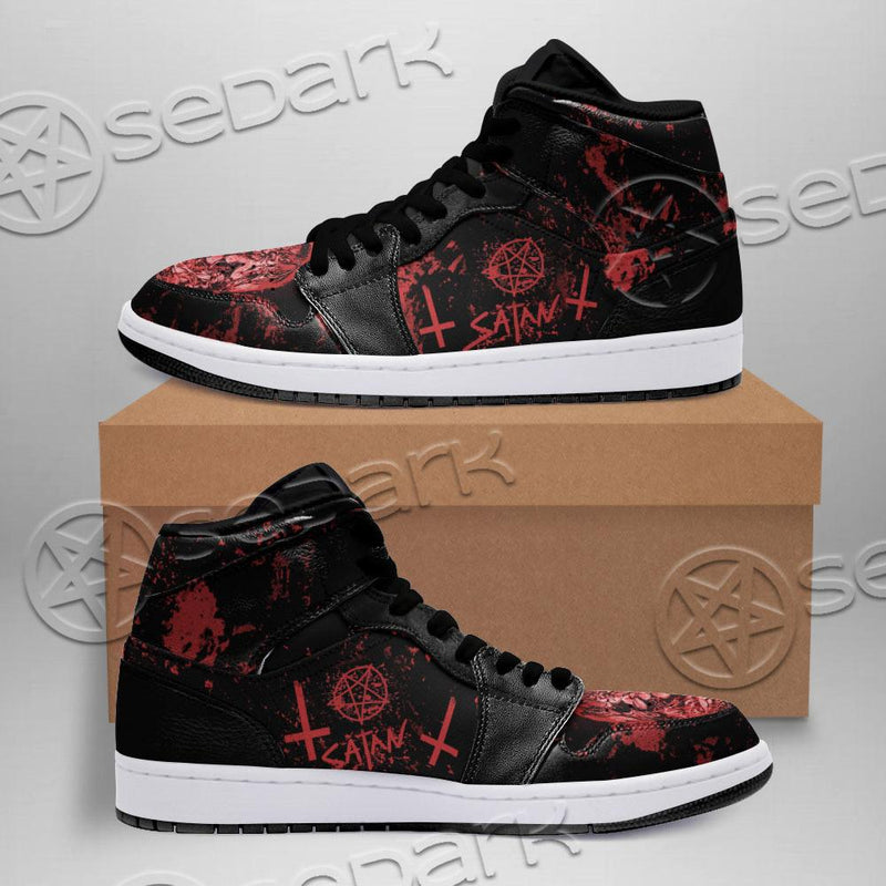 Satanic Inverted Cross SED-0707 Jordan Sneakers