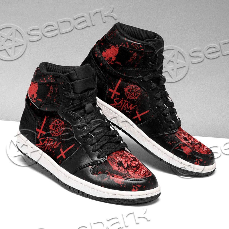 Satanic Inverted Cross SED-0707 Jordan Sneakers