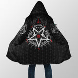 Satanic 5 Letters Dream Coat - Plus Size Cloak (No Bag)