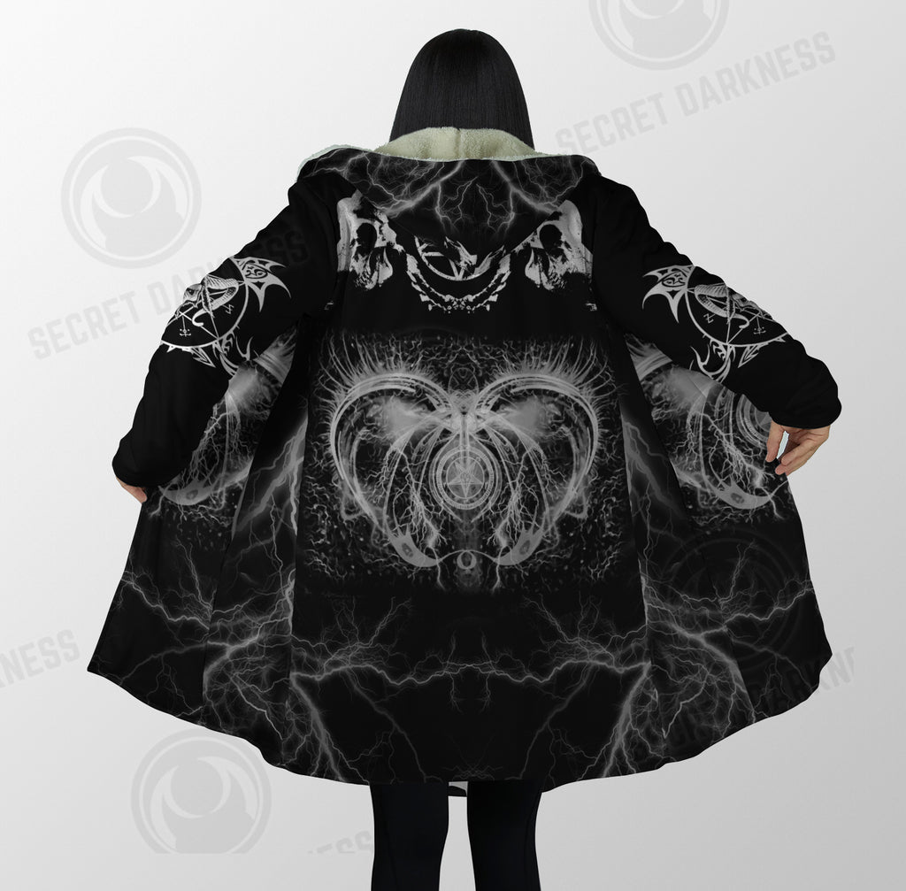 Satanic Art Dream Coat - Plus Size Cloak (No Bag)