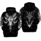 SATANIC 17 HOODIE RAGLAN SLEEVE