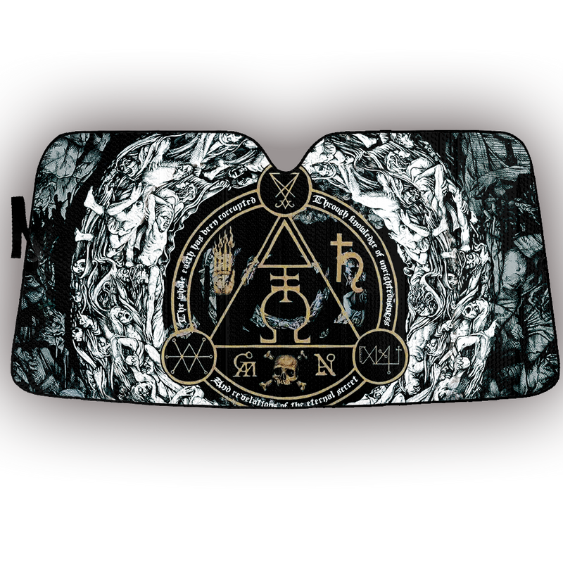 Satanic Auto Sun Shade