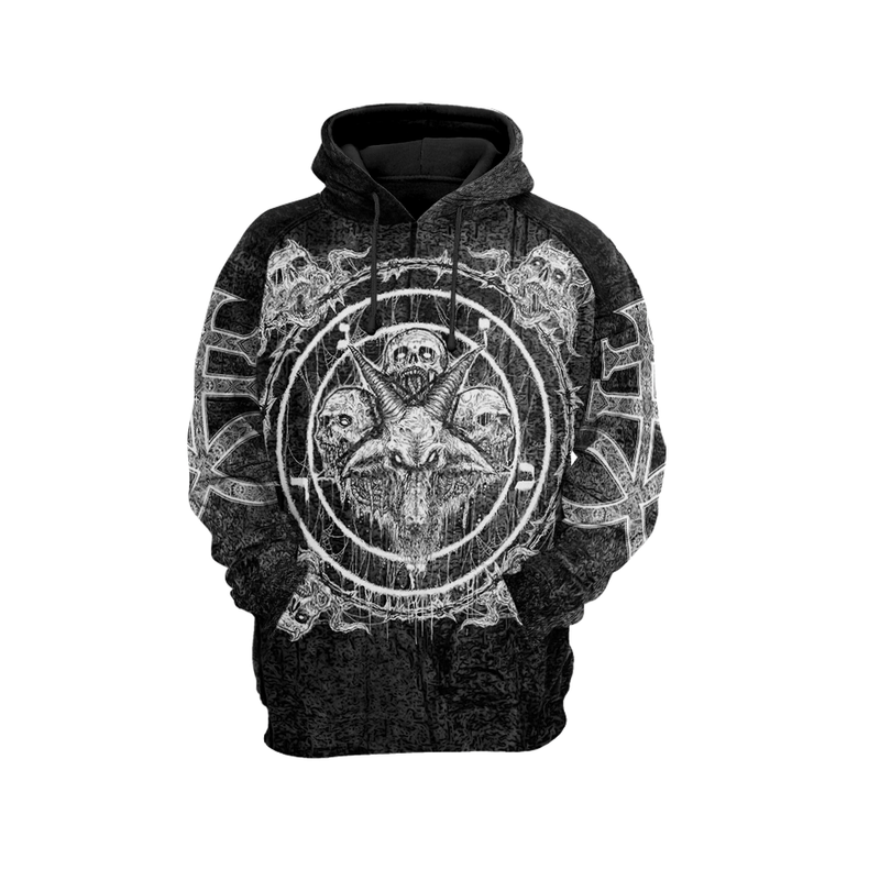 Skull Baphomet Hoodie