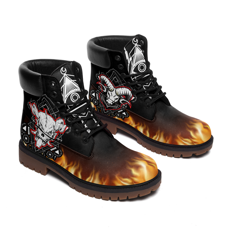 Satanic 4 Black All Season Boots (WOMEN)