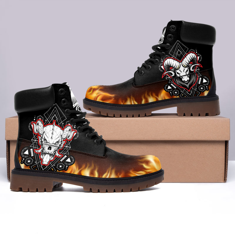Satanic 4 Black All Season Boots (WOMEN)