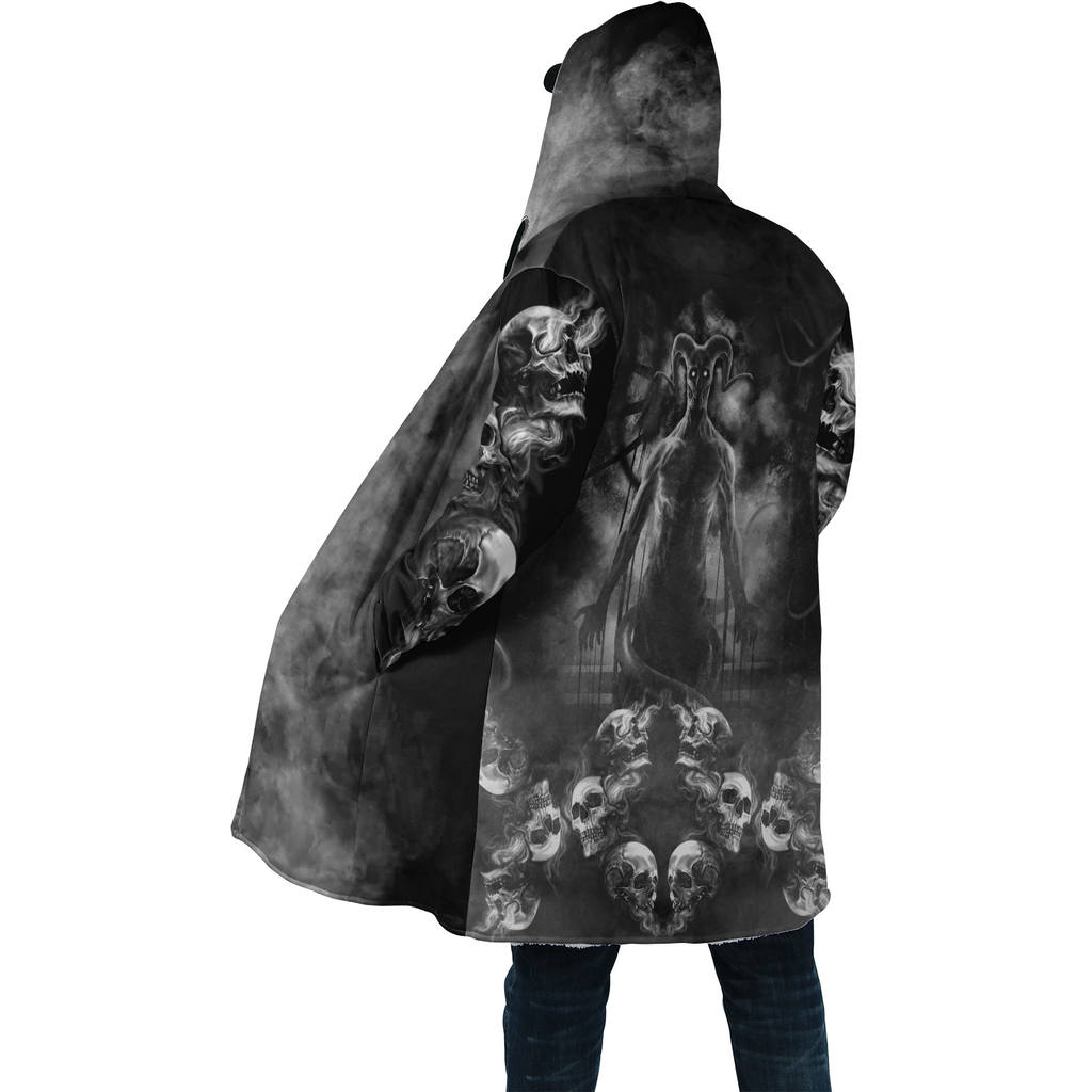 Skull Satan Dream Coat - Plus Size Cloak (No Bag)