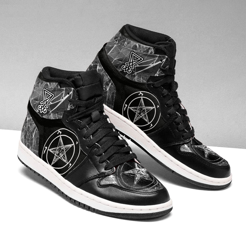 Baphomet Jordan Sneaker BW