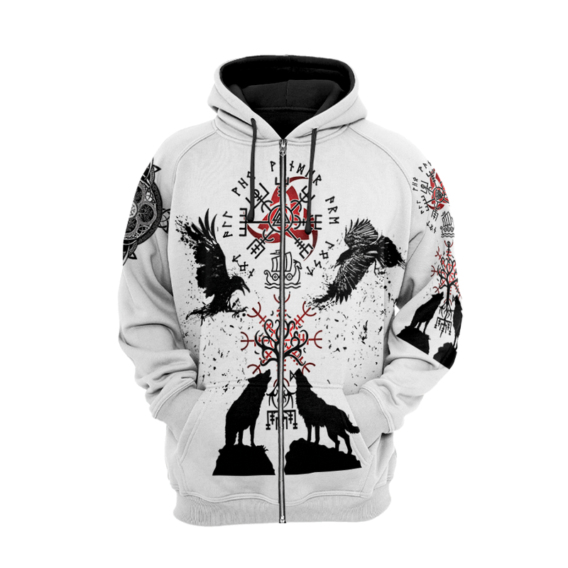 Viking H68 Hoodie Raglan Sleeve Zip-up