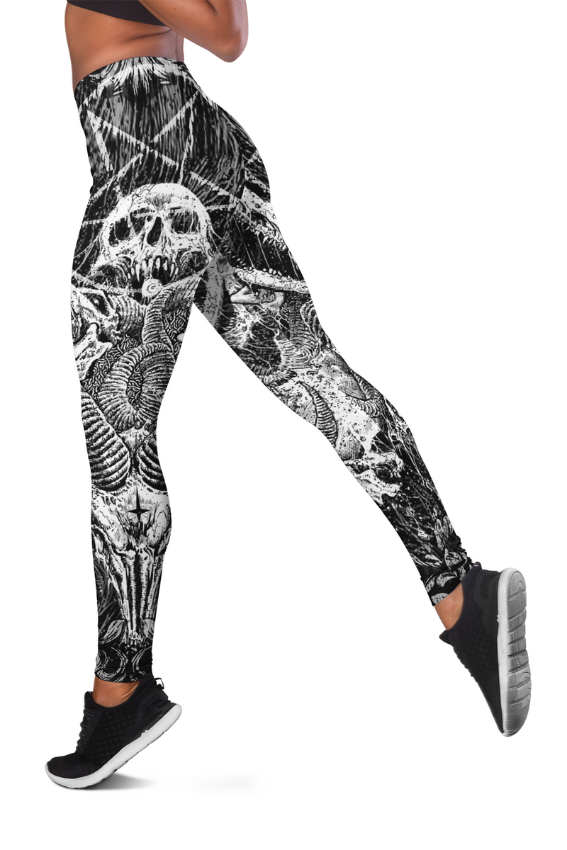 Satan and Skull SED-0102 Legging