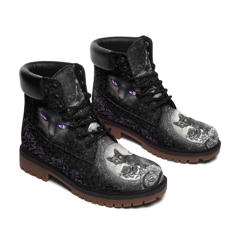 Gothic Cat All Season Boots (MEN)