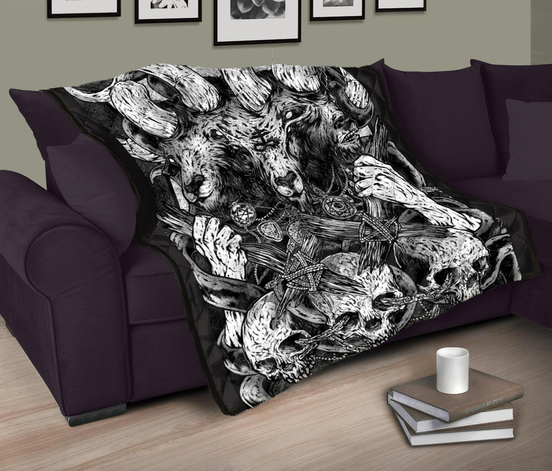 Satan 1H55 Quilt Blanket