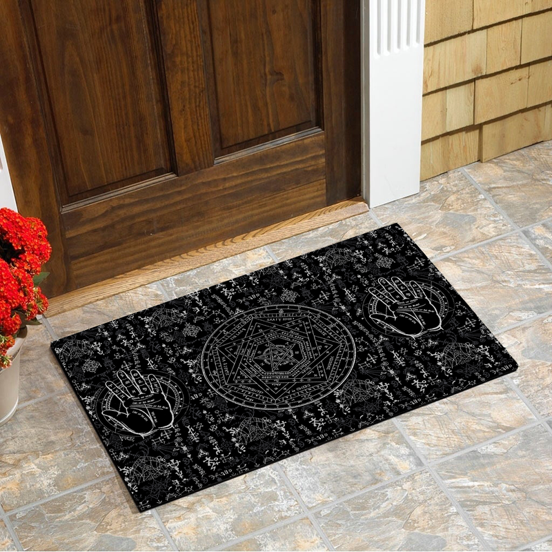 Satanic Occult 2 Doormat