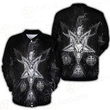 3D ALL OVER SATANIC Button Jacket