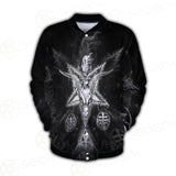 3D ALL OVER SATANIC Button Jacket
