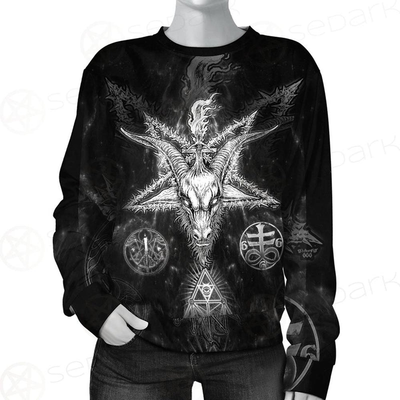 3D ALL OVER SATANIC Unisex Sweatshirt