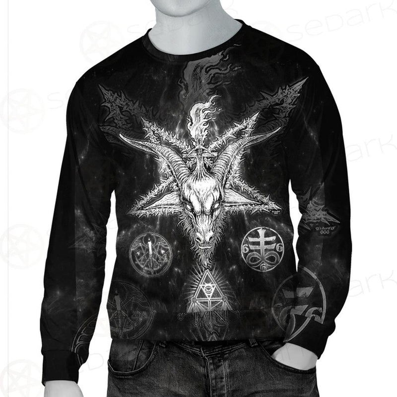 3D ALL OVER SATANIC Unisex Sweatshirt