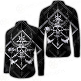 3D All Over Satanic Skull SDN-1002 Long Sleeve Shirt