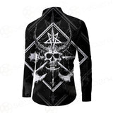 3D All Over Satanic Skull SDN-1002 Long Sleeve Shirt