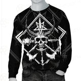 3D All Over Satanic Skull SDN-1002 Unisex Sweatshirt