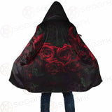 Dark Red Rose SDN-1003 Cloak with bag