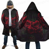 Dark Red Rose SDN-1003 Cloak with bag