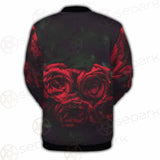 Dark Red Rose SDN-1003 Button Jacket