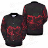 Dark Red Rose SDN-1003 Button Jacket