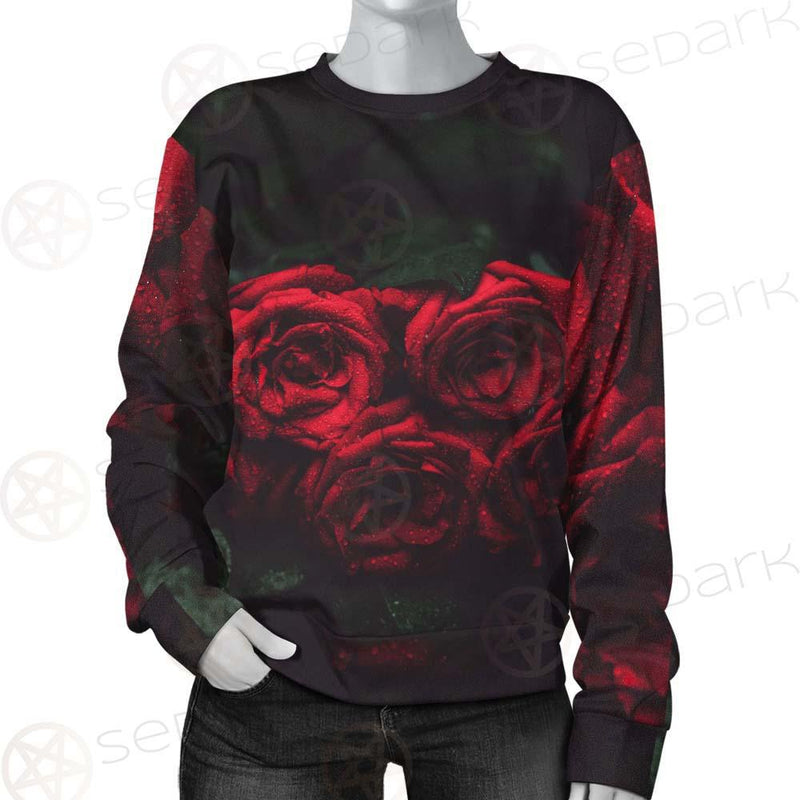 Dark Red Rose SDN-1003 Unisex Sweatshirt