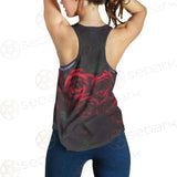 Dark Red Rose SDN-1003 Women Tank Top