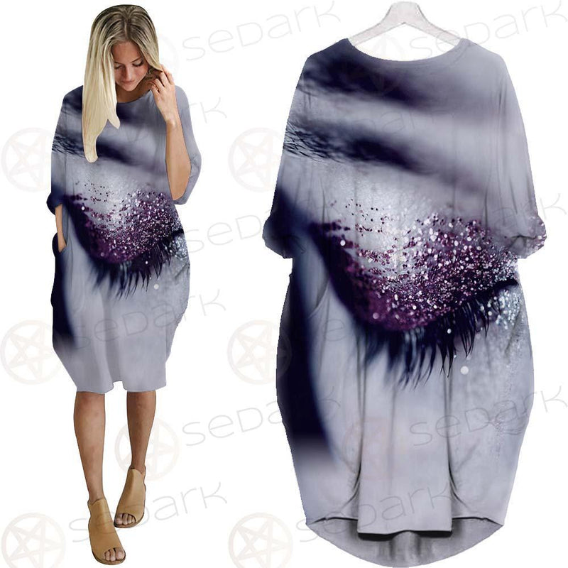 Attractive Eye SDN-1005 Batwing Pocket Dress