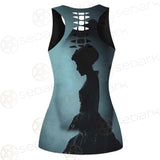 Woman In Dress SDN-1006 Hollow Out Tank Top