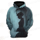 Woman In Dress SDN-1006 Hoodie Raglan