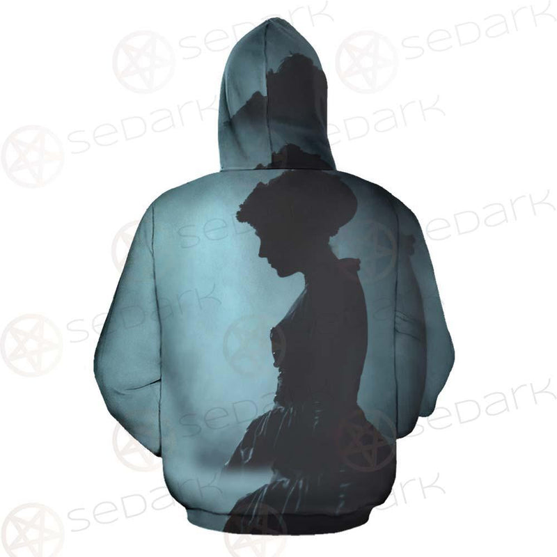 Woman In Dress SDN-1006 Zip-up Hoodies