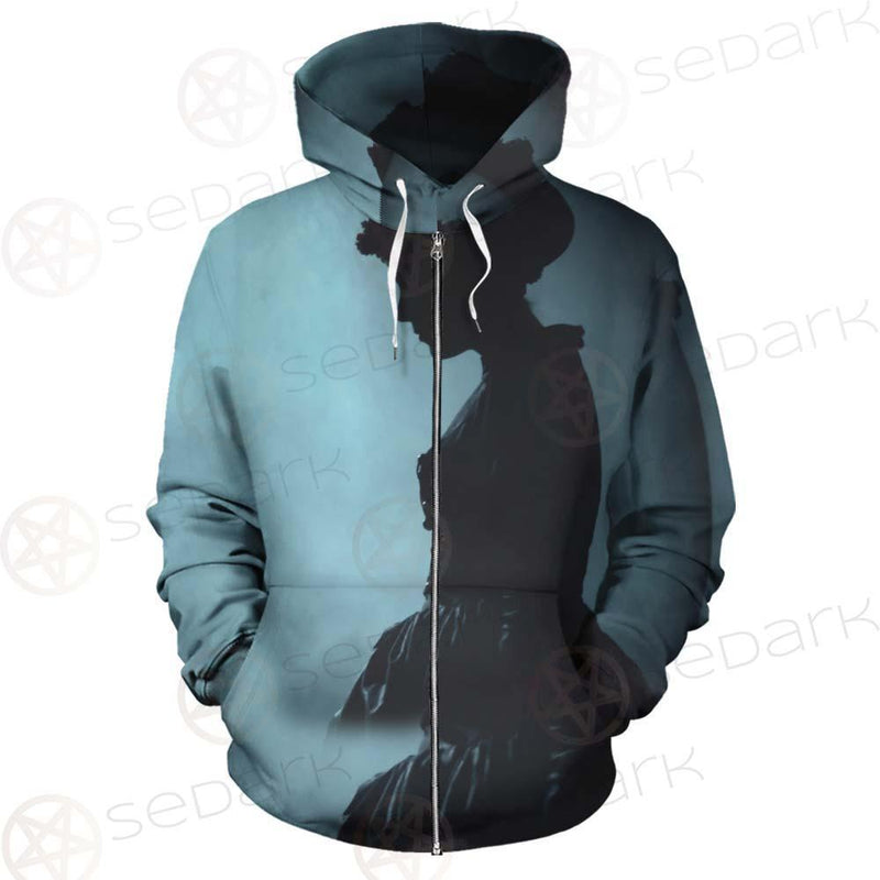 Woman In Dress SDN-1006 Zip-up Hoodies