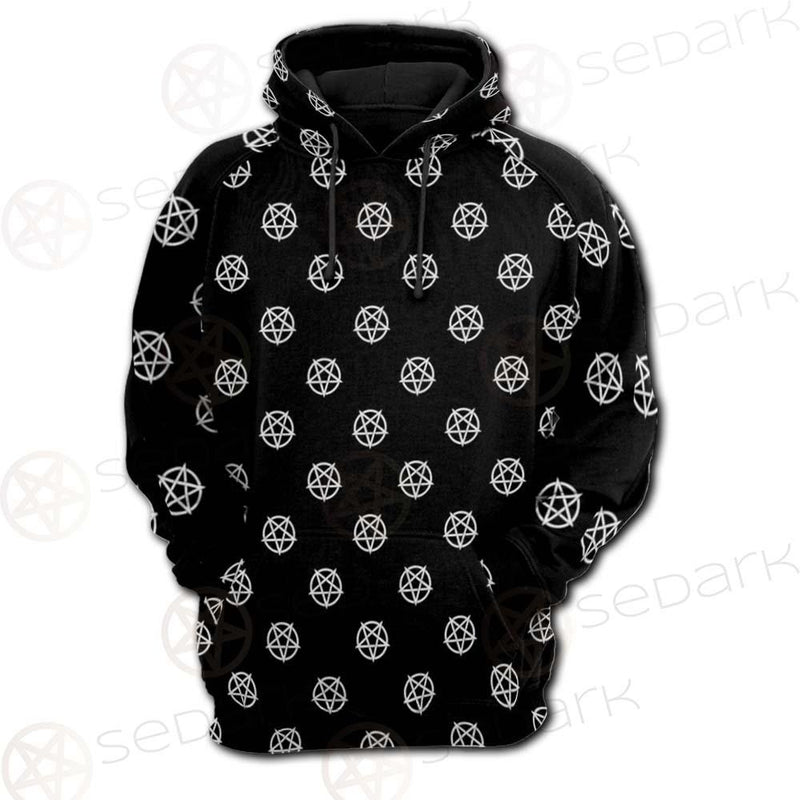 Pentagram Star SDN-1007 Hoodie Raglan