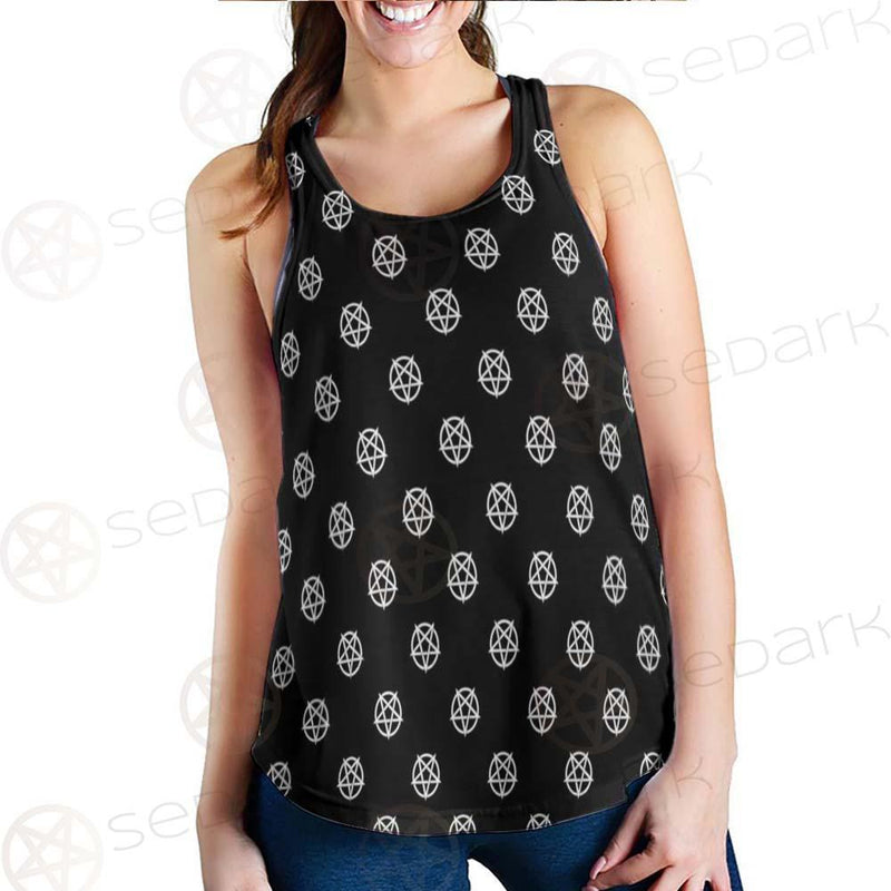 Pentagram Star SDN-1007 Women Tank Top